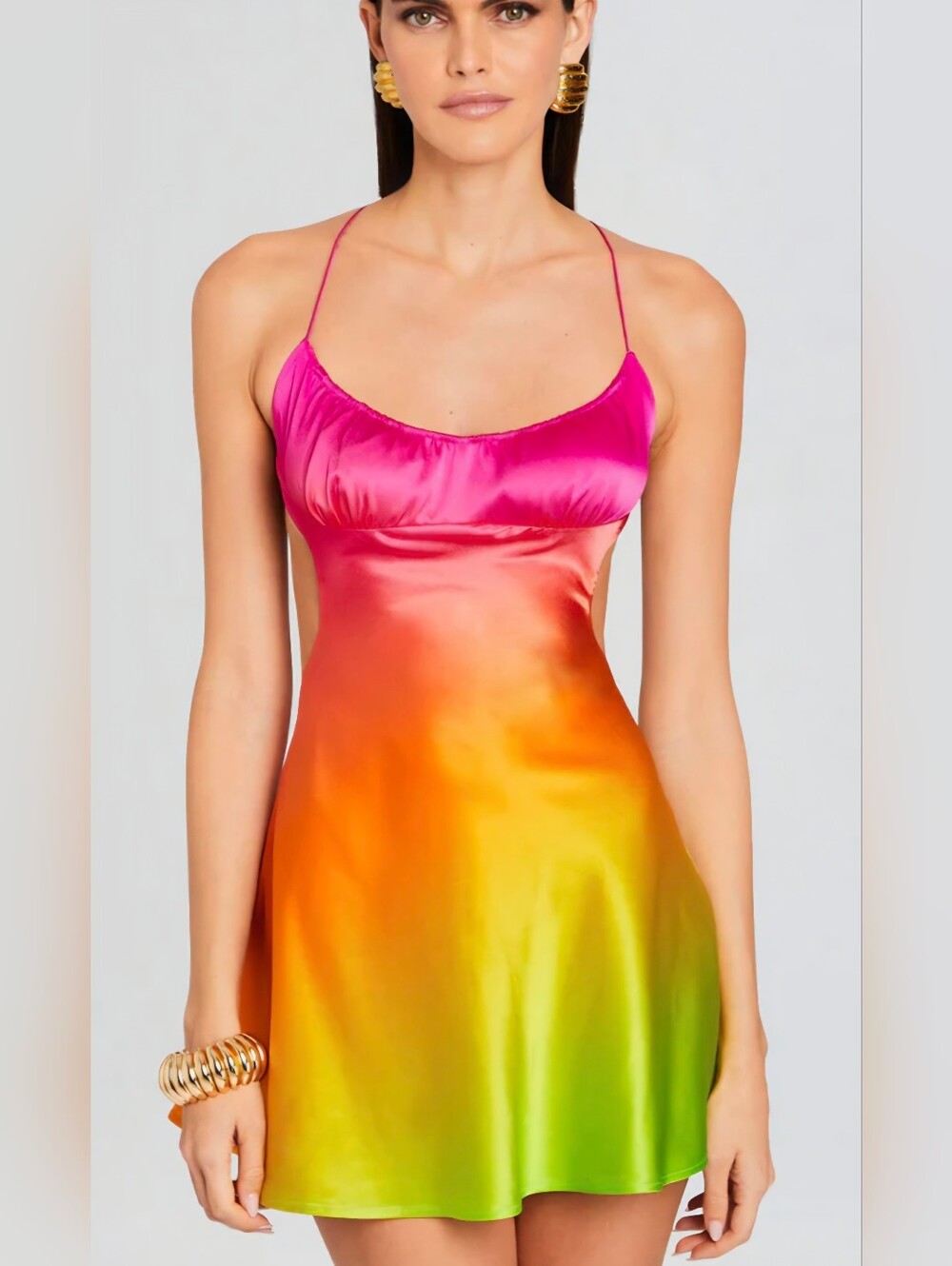 Retrofête JOSEFINE SILK DRESS S,L - Picture 2 of 4